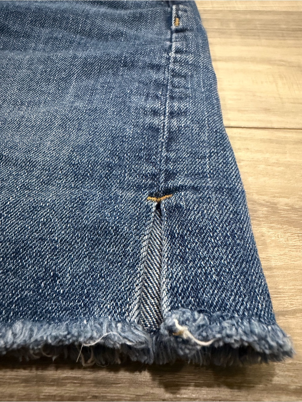 J. Crew Mid Length Denim Shorts - Picture 5 of 6